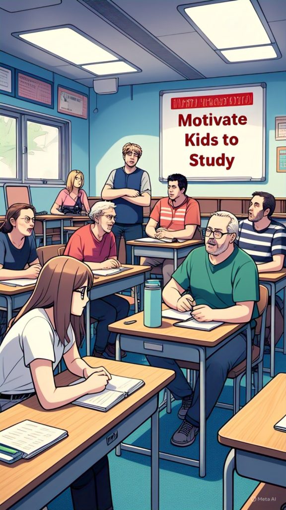 how to motivate kids to study