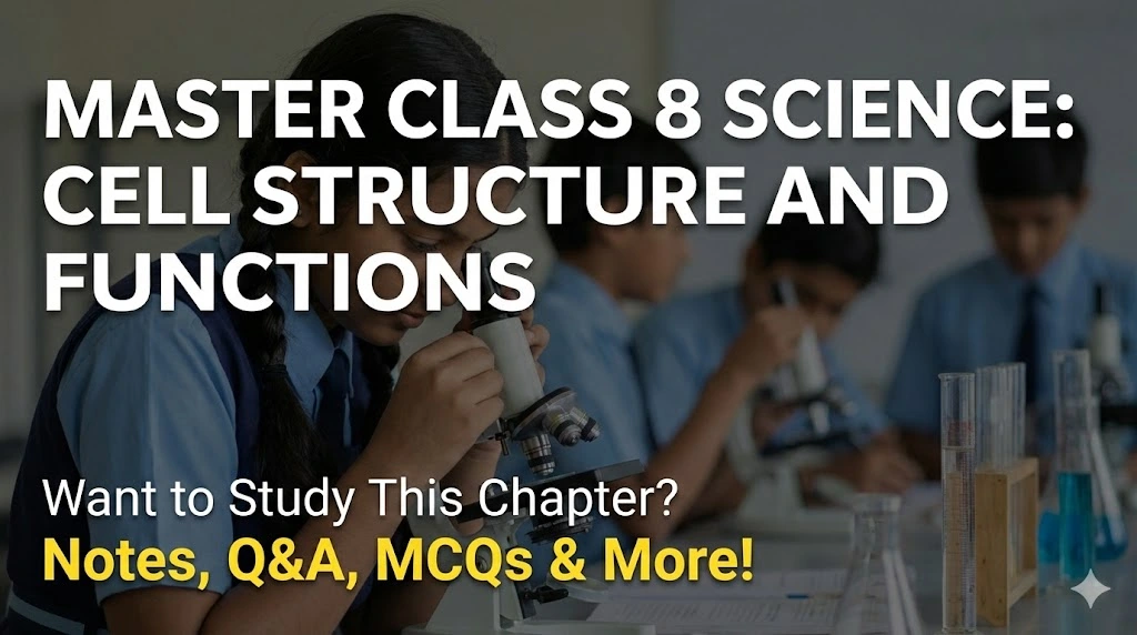 Cell Structure and Functions Class 8