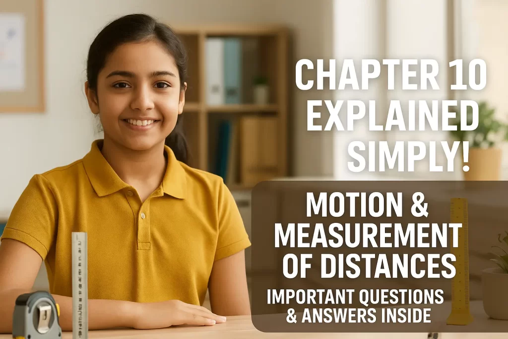 Class 6 Science Chapter 10