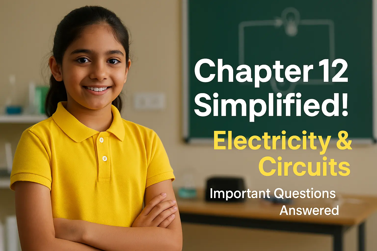 Class 6 Science Chapter 12: ⚡Electricity and Circuits – Notes, Diagram ...