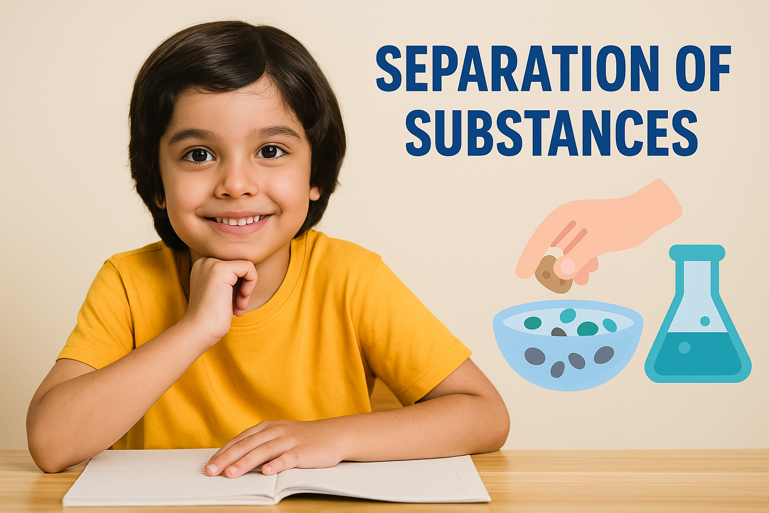 Class 6 Science – Chapter 5: Separation of Substances – Notes, Methods ...
