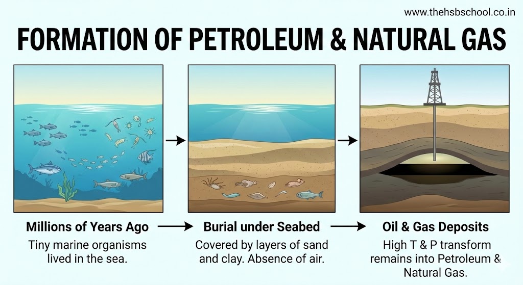 Coal and Petroleum Class 8
