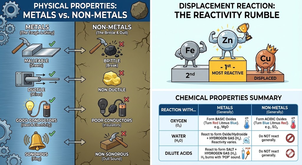 Materials Metals and Non-Metals Class 8