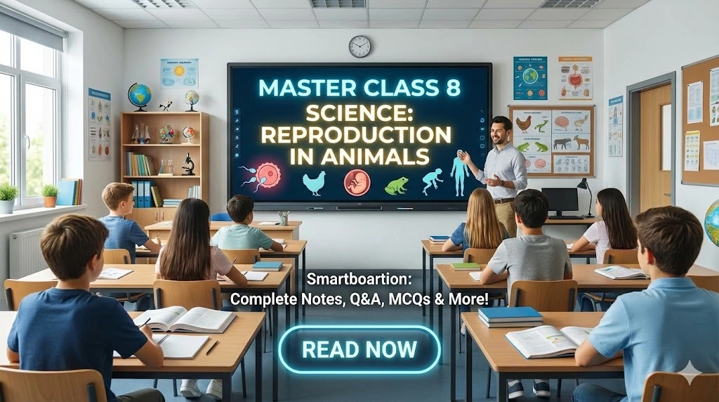 Reproduction in Animals Class 8