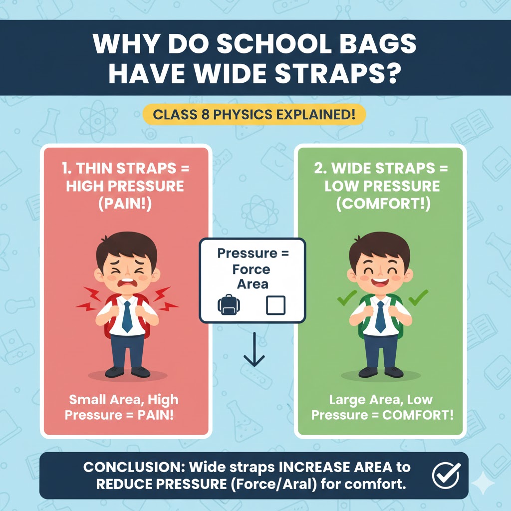 Why Do School Bags Have Wide Straps