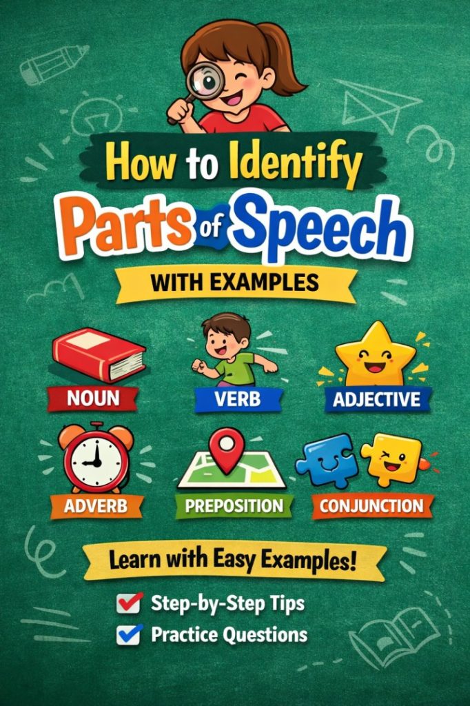 How to Identify Parts of Speech with Examples