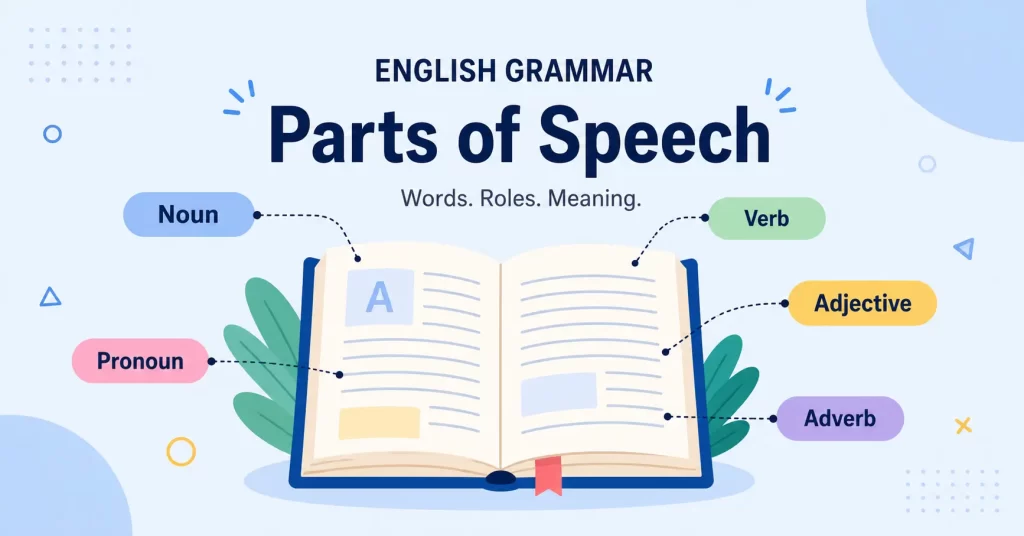 Parts of Speech Rules with Examples PDF